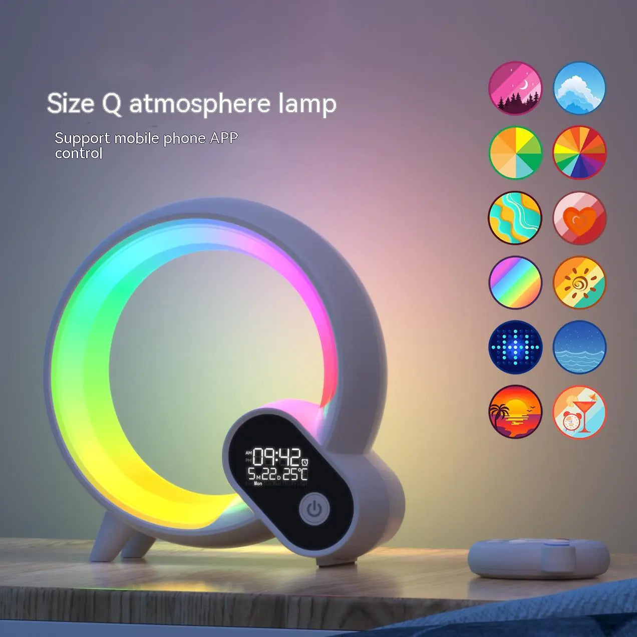 Sunrise Spectrum Bluetooth Alarm Clock