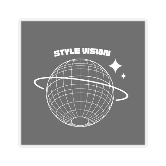 Stylish Vision Kiss-Cut Stickers | Unique Laptop Decals, Gift for Students, Trendy Wall Art, Party Favors, Interior Decor