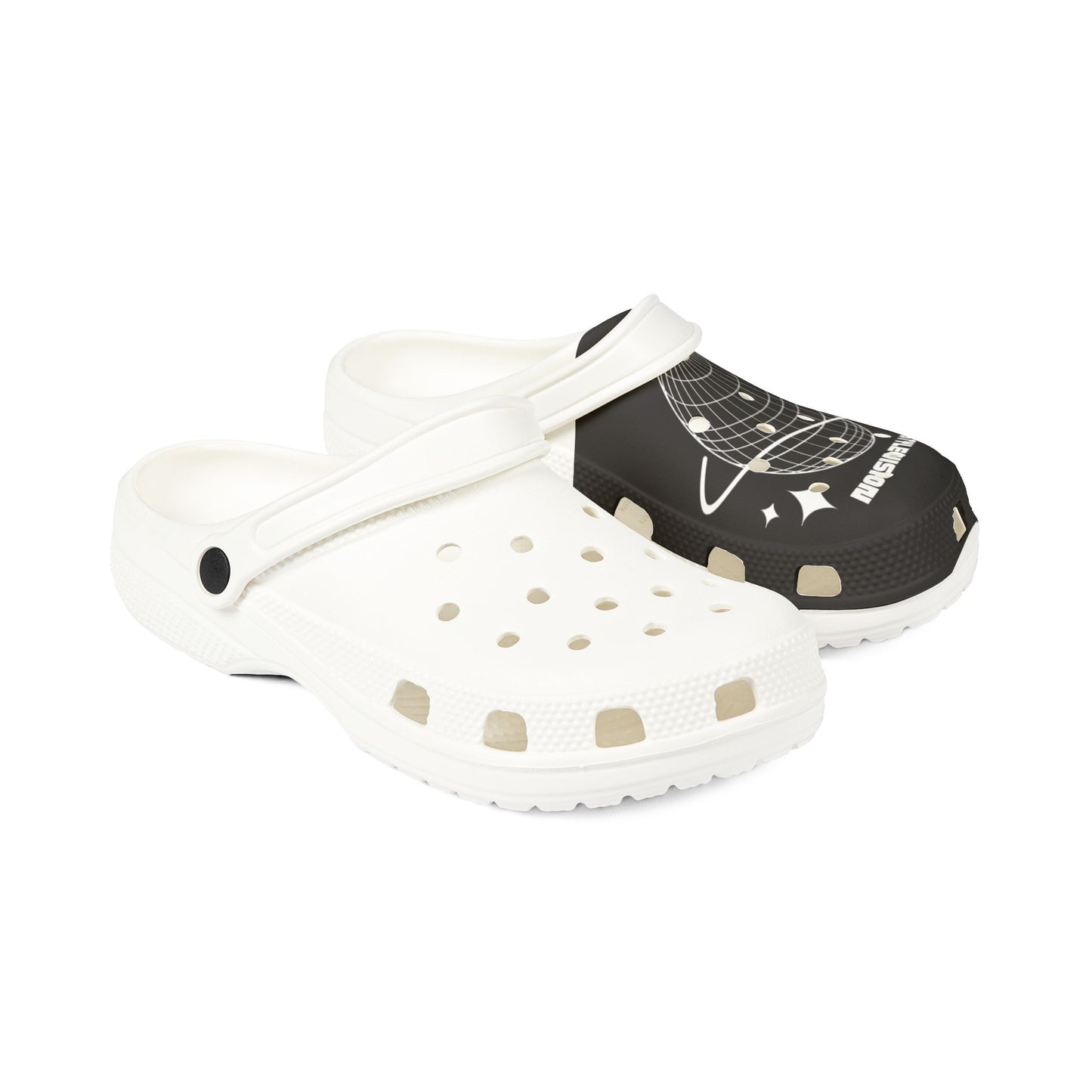 Stylish EVA Foam Rubber Clogs with Space Design - Perfect for Summer Fun