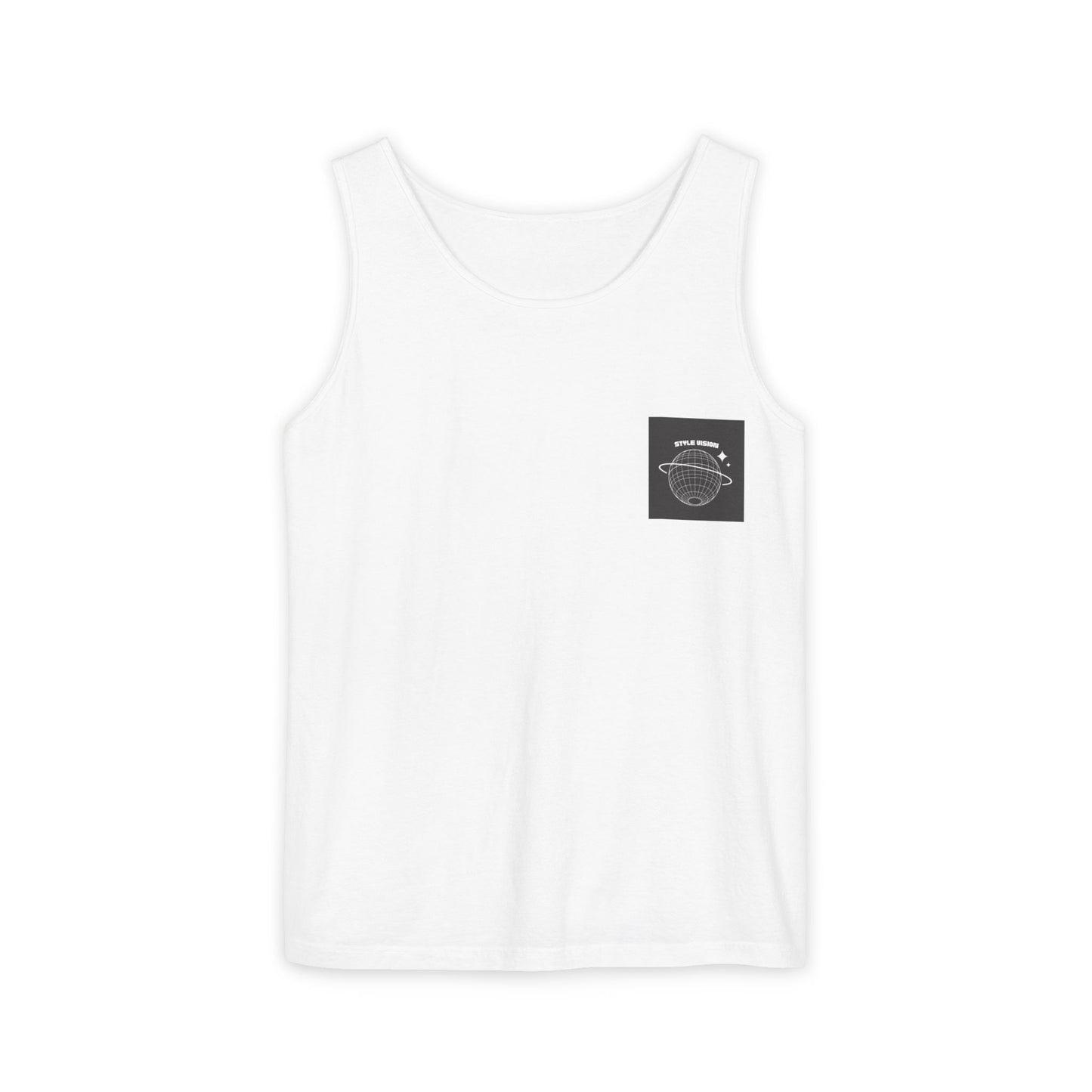 Copy of Garment-Dyed Unisex Tank Top, Trendy Summer Apparel, Casual Streetwear, Ideal for Festivals, Unique Graphic Tee, Gifts for Fashion Lovers
