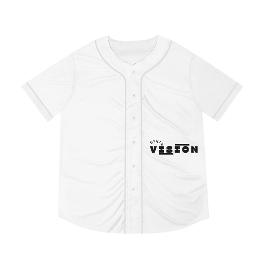 Trendy Men's Baseball Jersey - Sporty Style Vision, Casual Wear, Gifts for Athletes, Team Spirit, Summer Style