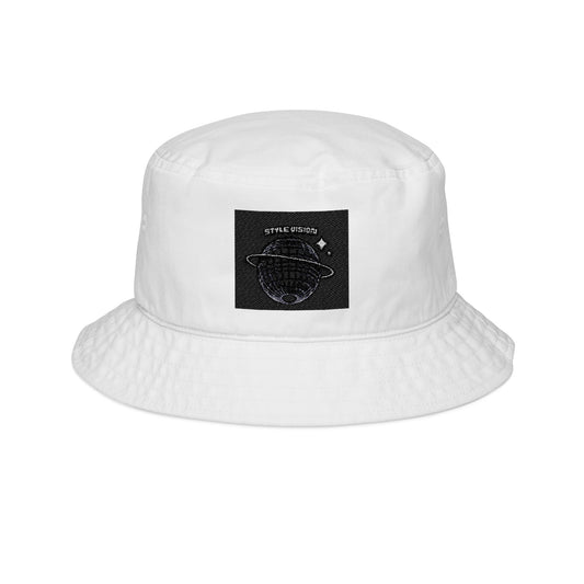 Stylish Embroidered Bucket Hat, Casual Summer Accessory, Beachwear, Unique Gift for Music Lovers, Outdoor Activities