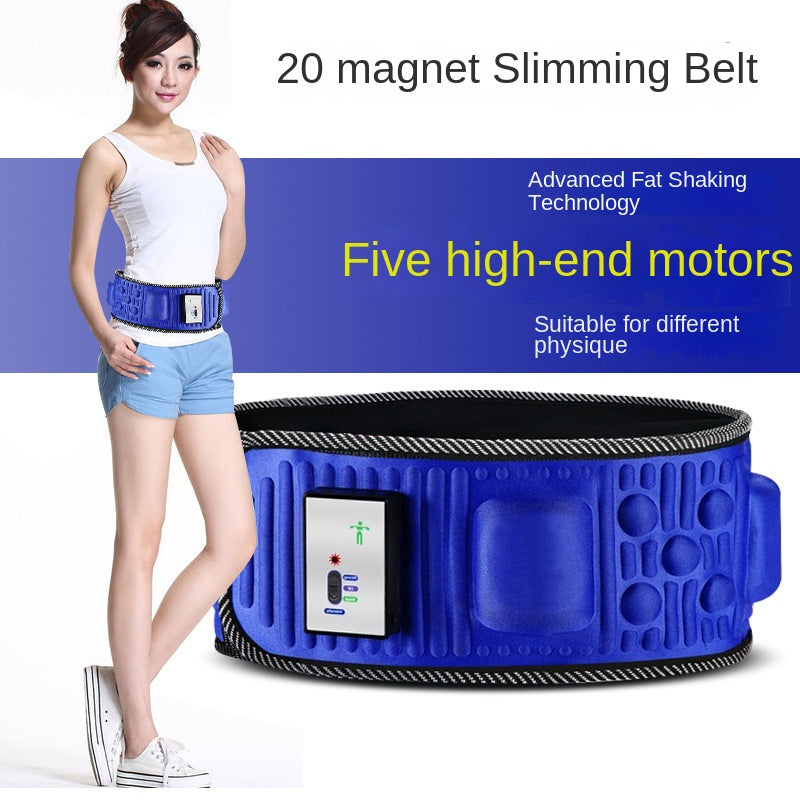 Fat Burning Machine Slimming Waist Belt Abdominal Beauty Leg Massager for Belly and Thigh Shaping