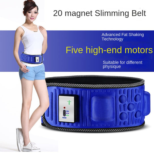 Fat Burning Machine Slimming Waist Belt Abdominal Beauty Leg Massager for Belly and Thigh Shaping